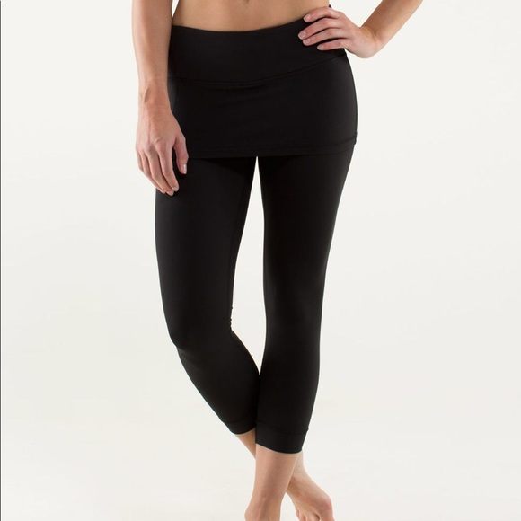 Lululemon Wunder Under Crop II *Full-On Luon - Picture 1 of 5